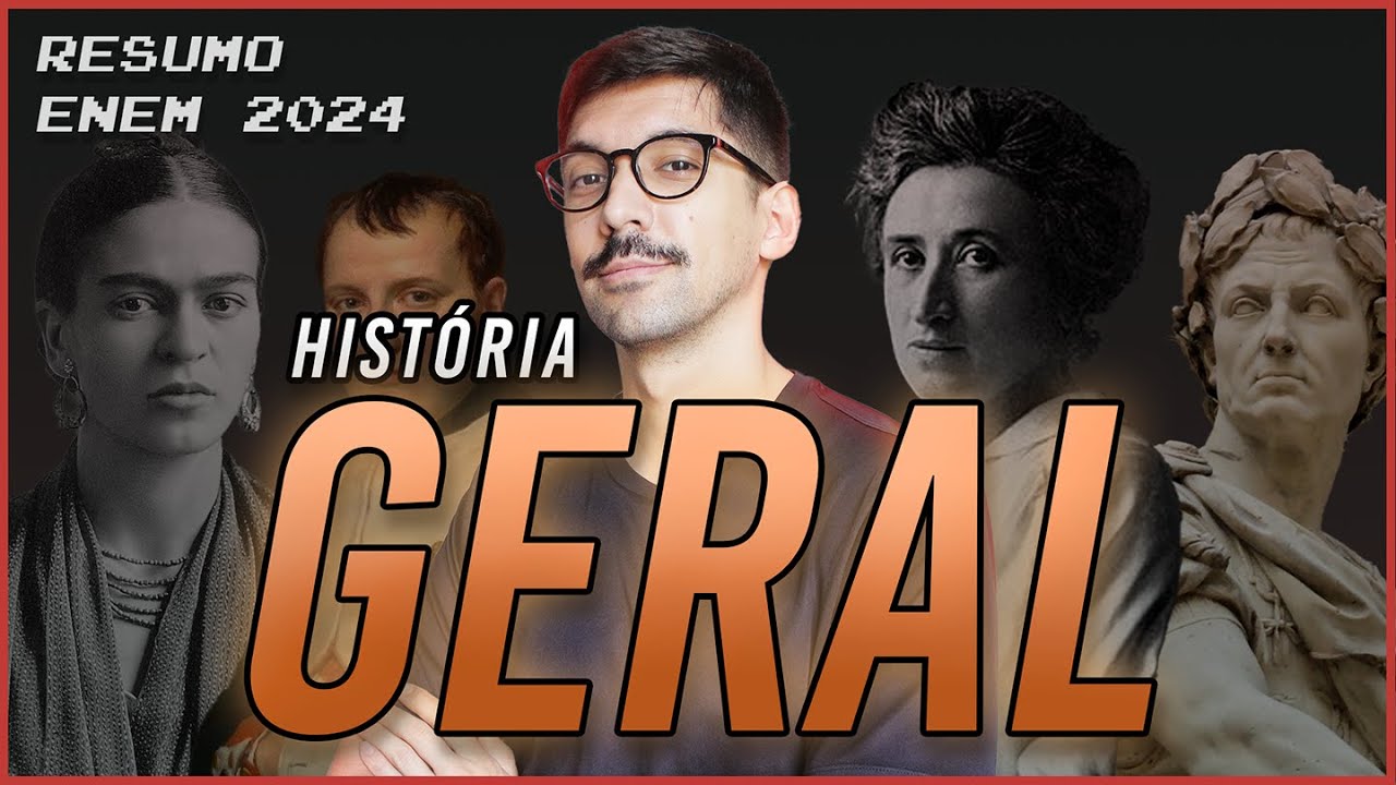 REVISÃO ENEM 2024 - HISTÓRIA GERAL | PROF. CÉSAR (SPEEDRUN HG)