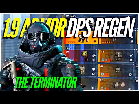 PICAROS HOLSTER 1.9 DPS ARMOR REGEN BUILD! Insane Survivability ￼with 65k Regen THE DIVISION 2