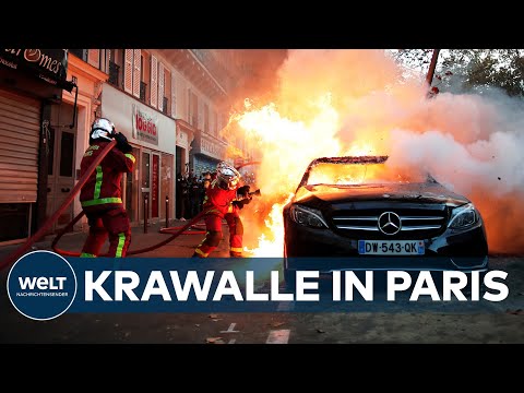 PARIS: Ausschreitungen bei PROTESTEN gegen POLIZEIGESETZ