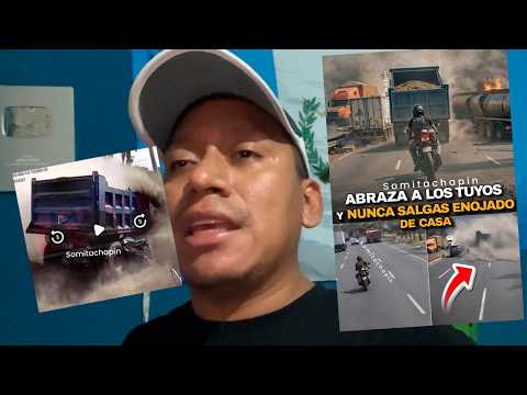 QUE PASÓ EN EL ACCIDENTE DE LA AUTOPISTA PALIN ESCUINTLA GUATEMALA ? QUIEN TUVO LA CULPA 14 MARZO
