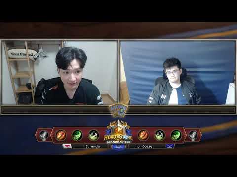 Surrender vs tom60229 - Semifinal - Hearthstone Grandmasters Asia-Pacific 2020 Season 2 - Playoffs