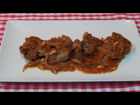 Cómo hacer higados de pollo con tomate y cebolla