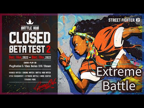 Street Fighter 6 - CLOSED BETA TEST 2 - Extreme Battle #8 (Ryu vs Guile)