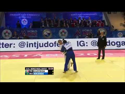 Erika Miranda vs Odette Giuffrida World Judo Championships 2015 - Astana