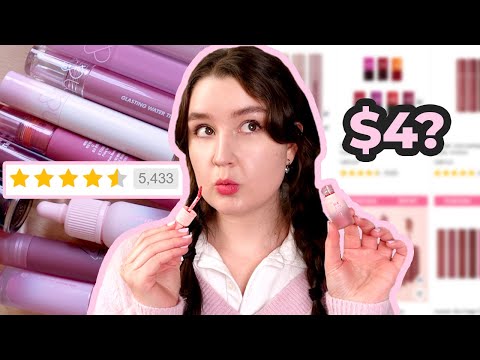 Trying the Top 10 Best Selling Lip Tints |  Finding the Best K-Beauty Lip Tint?