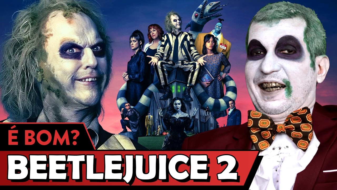 OS FANTASMAS AINDA SE DIVERTEM: BEETLEJUICE BEETLEJUICE é bom? - Vale Crítica