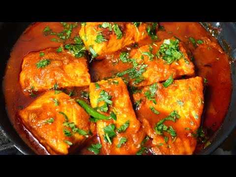 DELICIOUS MASALA FISH GRAVY | SALMON FISH CURRY RECIPE