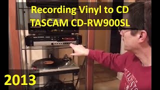 Video thumbnail for Converting Vinyl to CD with TASCAM CD-RW900SL by William Breeden