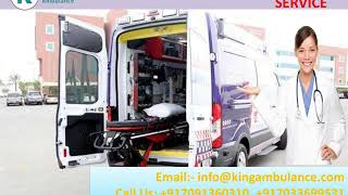 King ICU Facility Ambulance Service in Muzaffarpur and Gaya