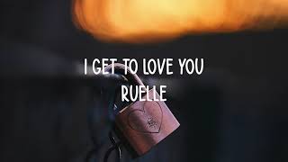 Download lagu Ruelle - I Get To Love You (lyrics) mp3 Download lagu Ruelle - I Get To Love You (lyrics) mp3