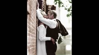 Steve McQueen mit Faye Dunaway 1968, koloriert in Farbe.