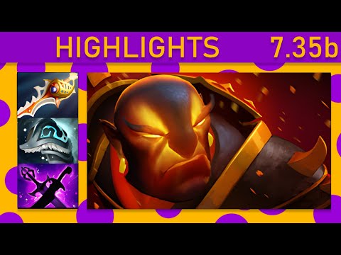 ⭐Emo Ember Spirit 20+ Kills! Mid Highlights 7.35b - Dota 2 Top MMR