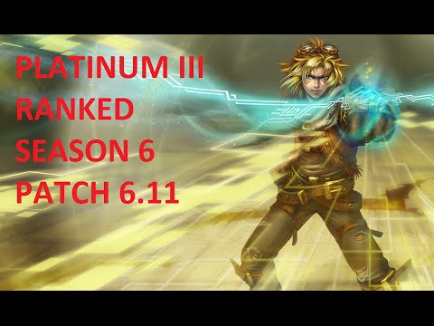 AP Ezreal vs Katarina mid ranked season 6 patch 6.11