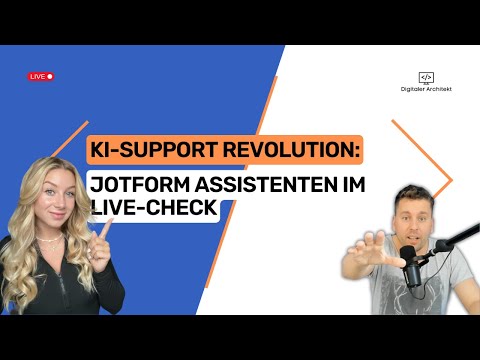 KI-Assistenten erstellen ohne Coding: Jotform im Test | Online Marketing am Morgen