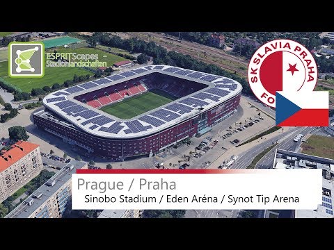 Sinobo Stadium / Eden Aréna / Synot Tip Arena | SK Slavia Prague | Google Earth | 2017