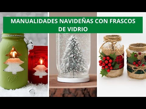 15 Easy Christmas Ornaments Made with Glass Jars