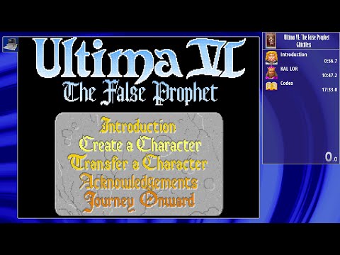 [PB] Ultima VI (PC) Glitchless in 17:25