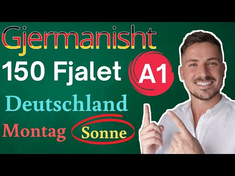 150 fjalet me te rendesishme qe perdorni cdo dite ne gjermanisht | Audio perkthim shqip