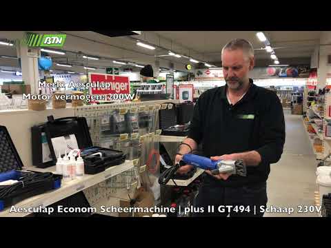 Aesculap Econom Scheermachine | plus II GT494 | Schaap 230V - BTN de Haas (141339)