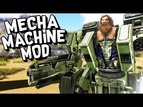 ARK Survival Evolved Ep #20 - MECHA MACHINE MEOLA (Modded Survival)