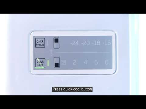 VOLTAS BEKO FROST FREE REFRIGERATOR DEMO - TEMPERATURE SETTING & INTERNAL CONTROL