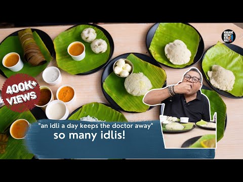 BIGGEST VARIETY OF IDLIS | SOUTH INDIAN FOOD | KUNAL VIJAYAKAR