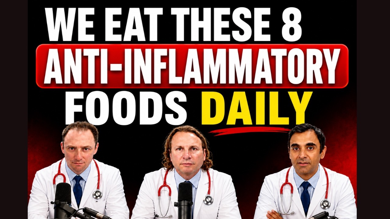 8 ANTI-AGING Foods We Eat As DOCTORS (Every Day)
