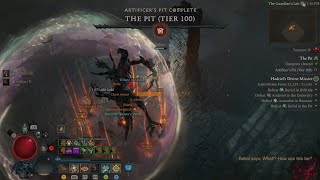Pit 100 Clear, 430B damage Paragon 163, S11 Wing Strikes Paladin - Maxrollgg Eng Game Build