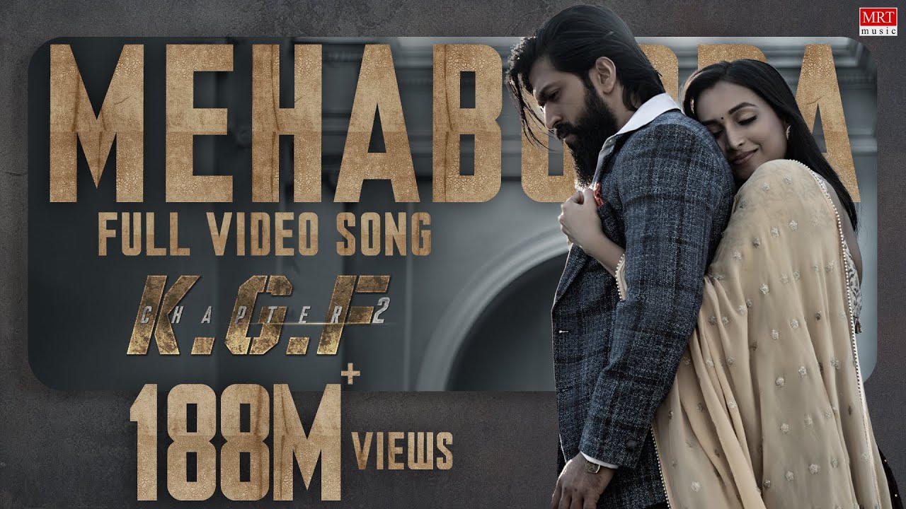 Mehabooba Song(Telugu )(Hindi) | KGF Chapter 2 | RockingStar Yash | Prashanth Neel|Ravi Basrur|Hombale