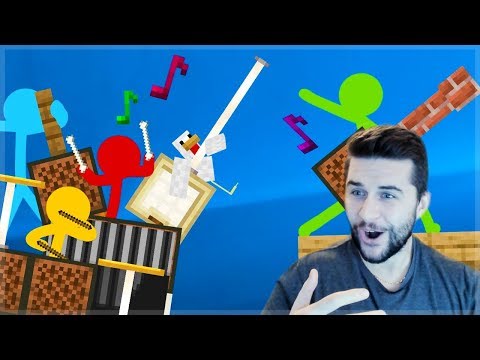 ECKOSOLDIER - REACTING TO AMAZING ANIMATION Vs MINECRAFT!! - STICKMEN Vs NOTEBLOCK BATTLE! Minecraft Animation!