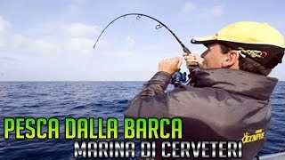 preview picture of video 'Pesca dalla barca Marina di Cerveteri - Settembre 2014 HD[1080p]'