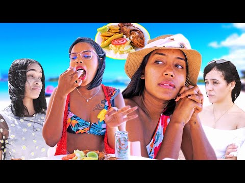 She took a trip to the beach, but had she imagined this, she would have been better off staying put.