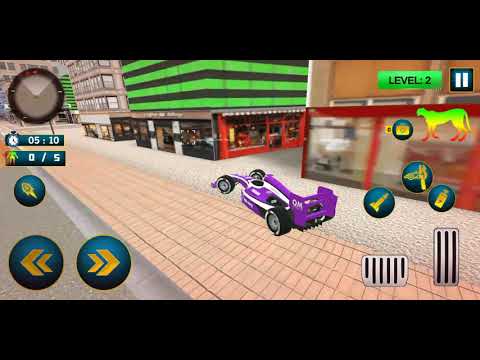 Cheetah Robot Car Transformation Formula Car Robot!PK GAMER