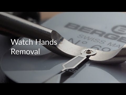 How to remove watch hands - Watch hand removal detailed guide