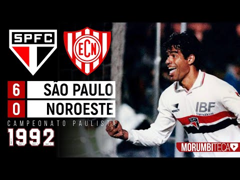 São Paulo 6x0 Noroeste - 1992 - A NOITE MÁGICA DE RAÍ! #raí10 #spfc1992 #5golsderaí #terrordomorumbi