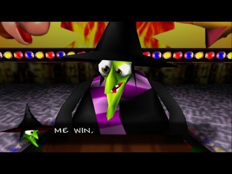 Banjo-Kazooie (Xbox Live Arcade) 100% Walkthrough Part 10 - Grunty's Furnace Fun