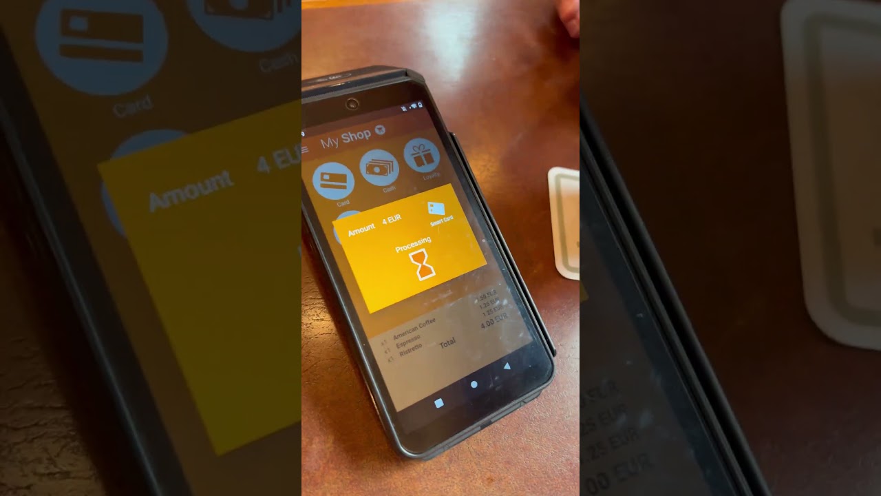 Pi-xcels NFC VAS e-receipt demo, details in the description.
