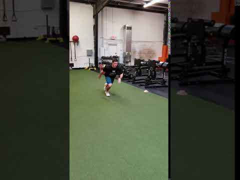 2 Part 20 Yard Sprint with Split Stop