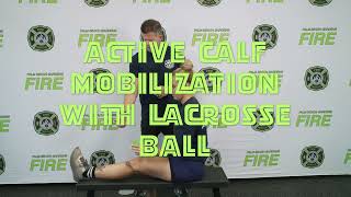 Active calf mobilization w/Lax ball thumbnail