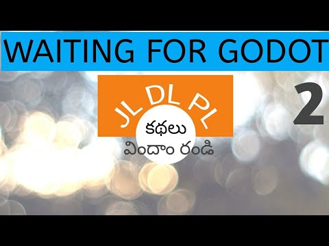 Waiting for GODOT Samuel Beckett in Telugu I Junior Lecturers DL PL Video