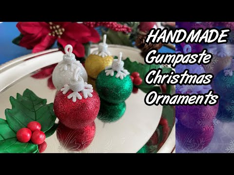 How to Make Handmade Edible Christmas Bauble/Christmas Ornaments