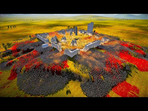 Heavy Knight Siege WW2 Soldiers Fortress - Ultimate Epic Battle Simulator 2 | UEBS 2