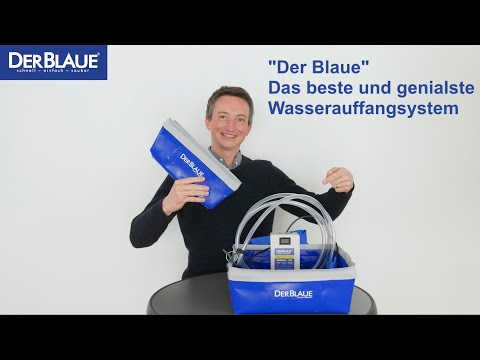 Der Blaue hochflexible Wasserauffangwanne mit/ohne Pumpe mit/ohne Akku |  eBay.de