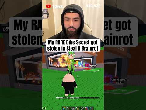 My RARE Bike Secret got STOLEN in Steal A Brainrot