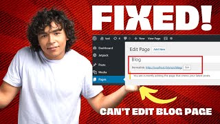 Can’t Edit Wordpress Blog Posts Page In Elementor? Fix Now | Bangla Tutorial