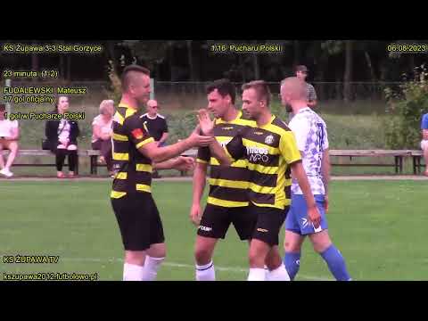 KS Żupawa 3-3 Stal Gorzyce (1-2 Fudalewski Mateusz) 1/16 Pucharu Polski