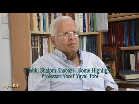 Wysinfo - Rabbi Shalom Shabazi - Some Highlights