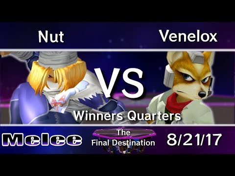 The Final Destination 8/21/17 Venelox (Fox) vs. Nut (Sheik) - SSBM Winners Quarters