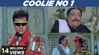 Coolie No. 1 | All Comedy Scenes | Govinda | Karishma Kapoor | Pooja Films