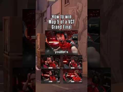 How to win Map 5 of a VCT Grand Final #valorantchampions #vct #valorant